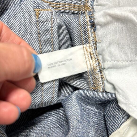 Gap Vintage Denim Cotton Shorts Size 12 - Picture 5 of 6